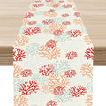 Coral Table Runner by Unknown