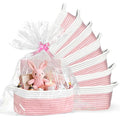 Succwoah 8 Pack Small Woven Baskets by Succwoah