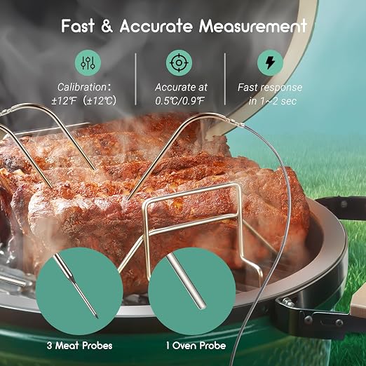 Wi-Fi & Bluetooth BBQ Smoker Temperature Controller - Image 7