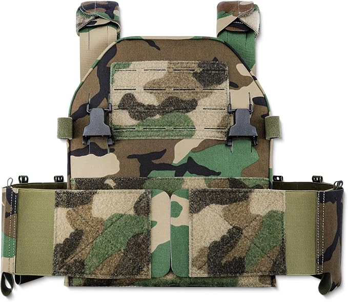 LPPC V.2 Tactical Vest, Low-Profile Vest, Placard Compatible, Made from 1000D by ACETAC