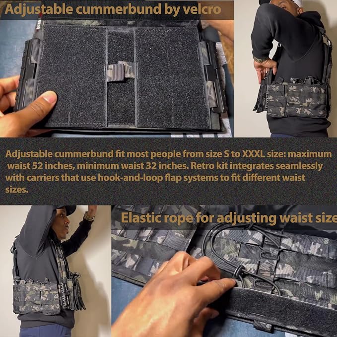 YAKEDA Quick Release Tactical Outdoor Vest - Image 4