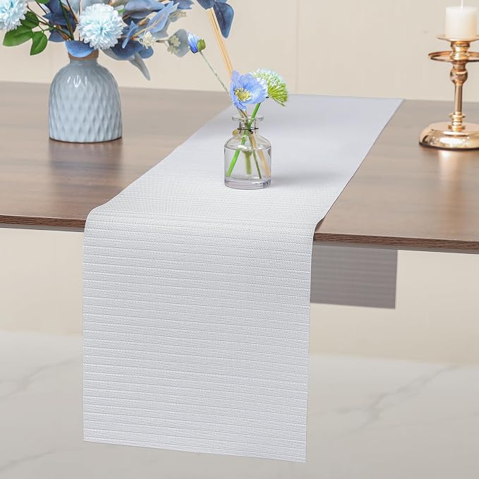Myir JUN Table Runner, Vinyl Table Runner Indoor 55 Inch Long Arbitrarily - Image 2