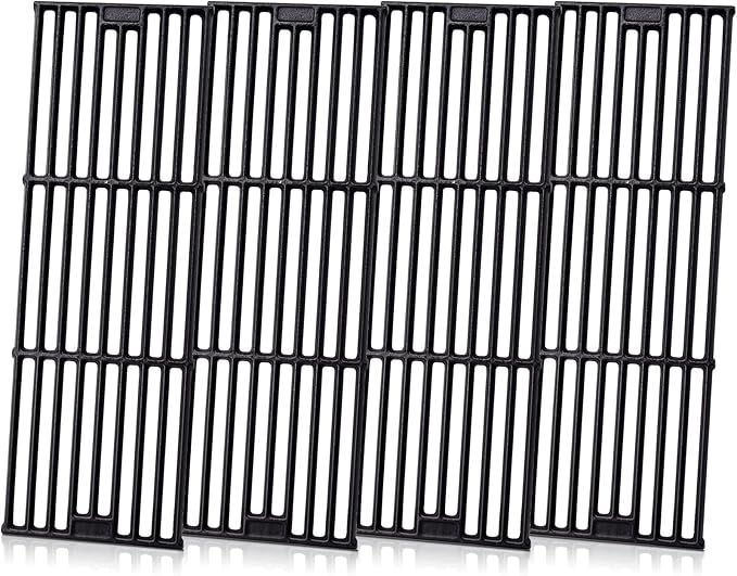 Adviace Grill Grates for Char Griller 5050, King Griller 3008, 19 3/4 Inch Cast by Adviace