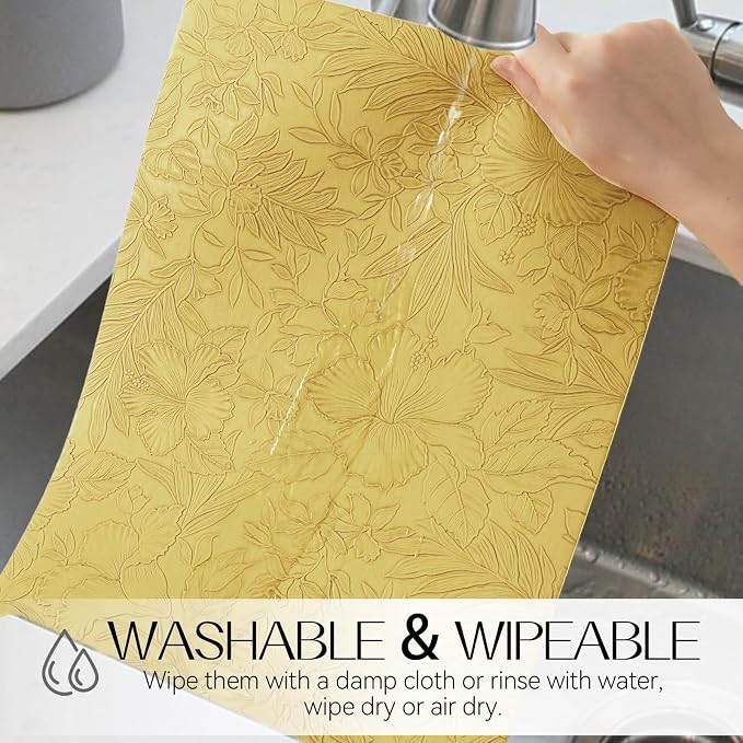 Romanstile Vinyl Placemats Set of 6-12 X 18 Inch - Image 5