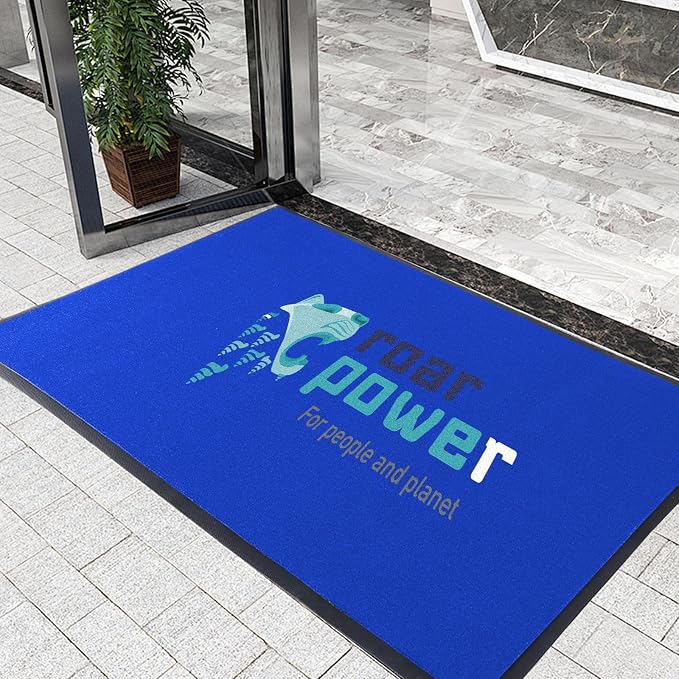 Custom Rugs with Logo Doormat Runner Personalized Commercial Area Carpet with by TOMCUSTOM