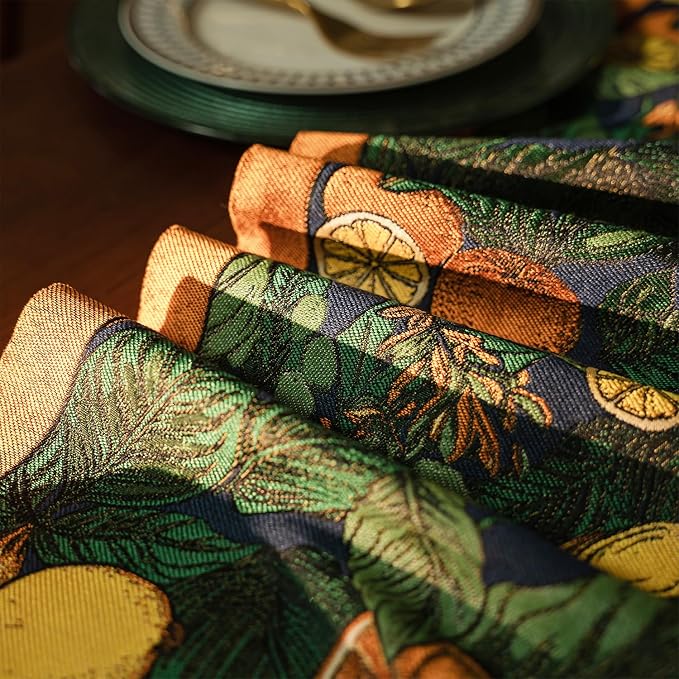 13×72 Inch Table Runner, Retro-Luxury Tassels Series - Image 9