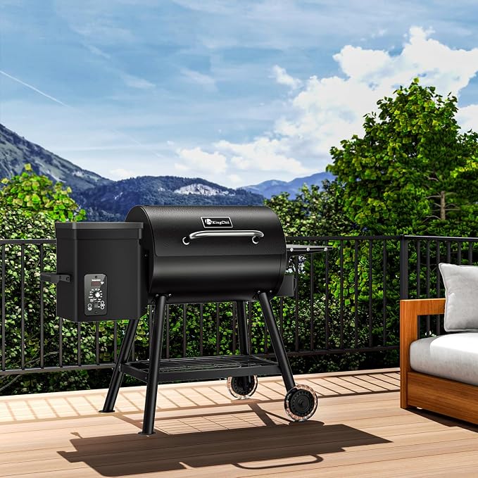 KingChii Electric Wood Pellet Grill & Smoker - Image 5
