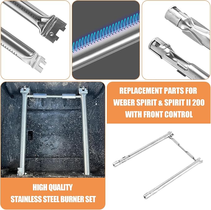 Grill Parts for Weber Spirit/Spirit II Parts Replacement, 7637 Grates 7635 - Image 6