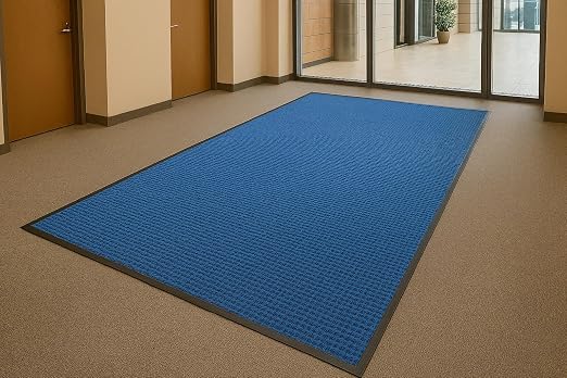 Guardian WaterGuard Indoor/Outdoor Wiper Scraper Floor Mat, Rubber/Nylon - Image 2