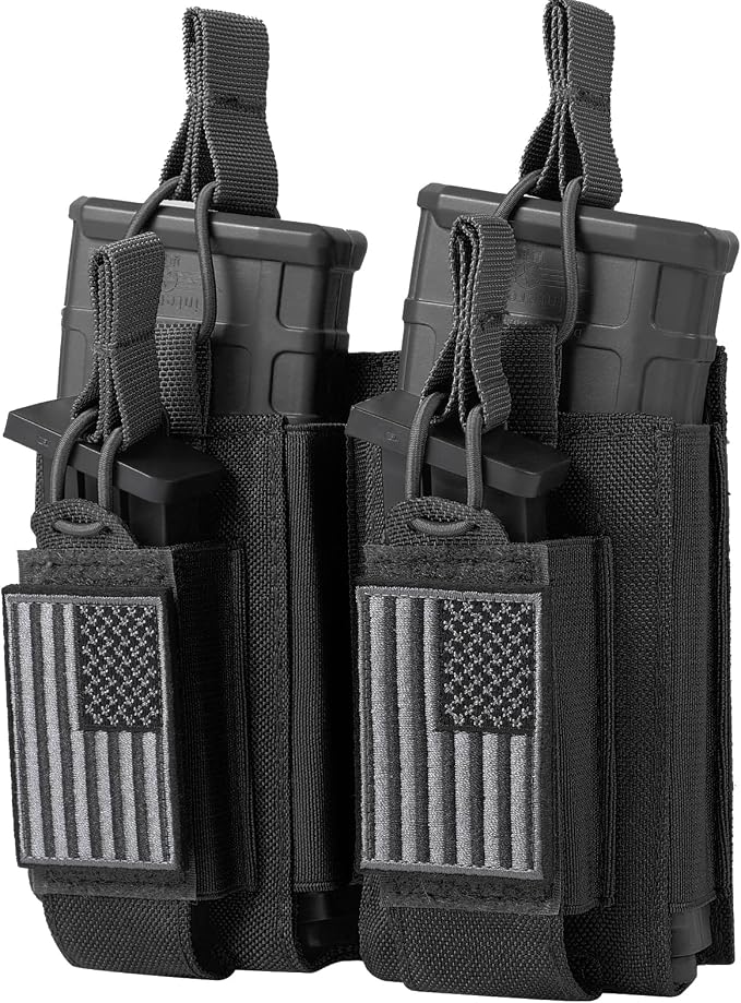Open-Top Single/Double/Triple Molle Mag Pouch by FRTKK