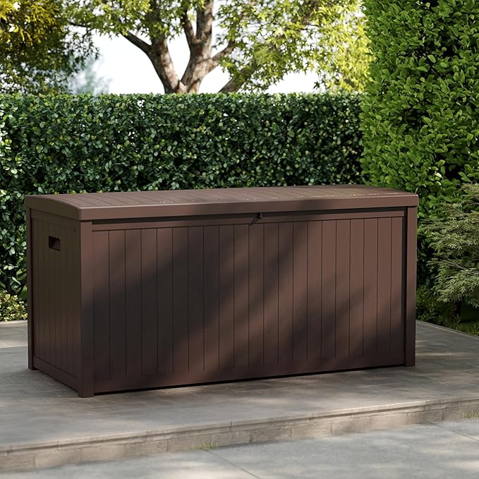 ZYJOYY Outdoor Storage Box, 120 Gallon Deck Box Indoor and Outdoor Use - Image 3