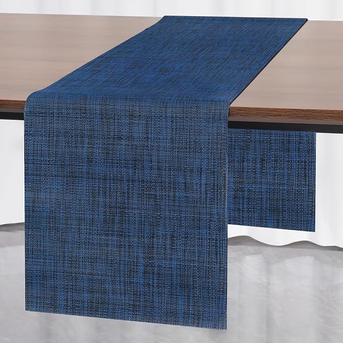 Myir JUN Table Runner, Vinyl Table Runner Indoor Arbitrarily Cropped Runner by MyirJUN