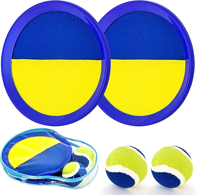 Ayeboovi Toss and Catch Ball Set Beach Pool Outdoor Toys Games by Ayeboovi