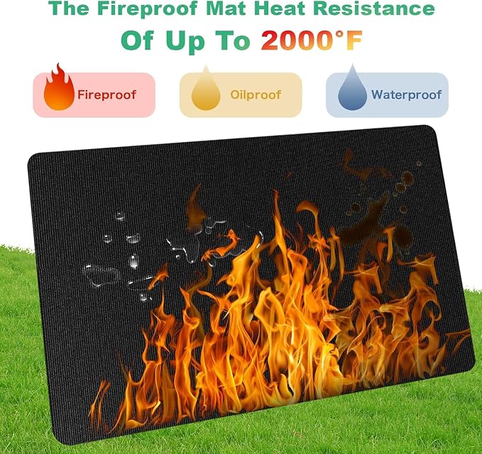 Large 90 x 52 inches Under Grill Mats - Image 3