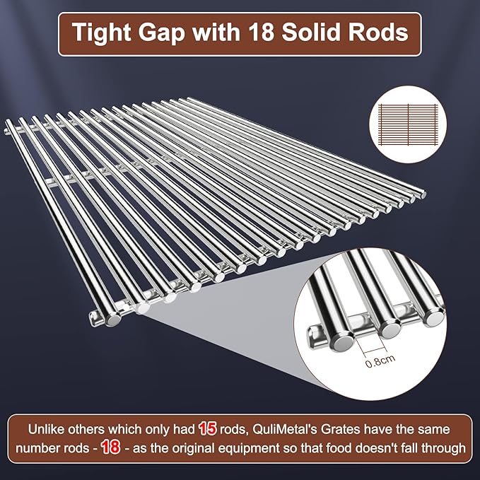 QuliMetal 19.5" 9MM Grill Grates - Image 7