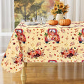 misaya Rectangle Waterproof Vinyl Table Cloth, Wipeable Tablecloth by misaya