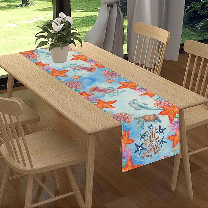 Summer Ocean Table Runner - Image 2