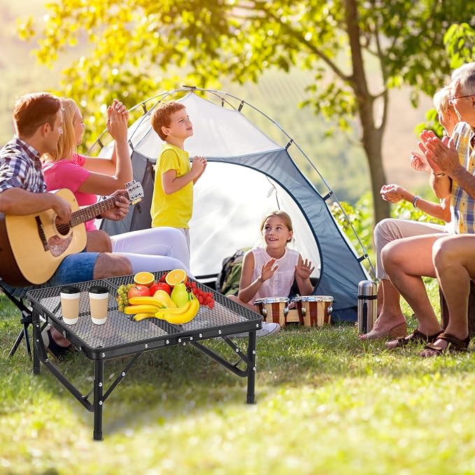 RedSwing Portable Grill Table for Outside, Aluminum Square Folding Grill Stand - Image 8
