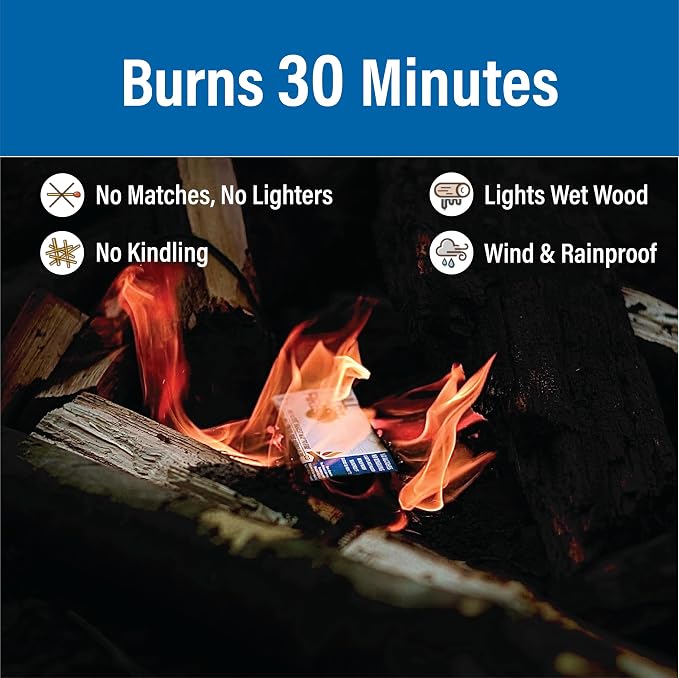 Pull Start Fire Pull String Firestarter | No Matches Required, Fire Starts in - Image 5