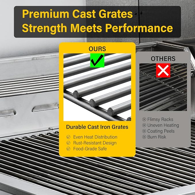 34-Inch Premium Built-In Liquid Propane Griddle - Image 3