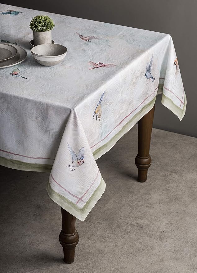 Maison d' Hermine Table Cloth Rectangle Table 100% Cotton 60 x 108 Inches - Image 7