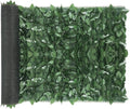 Ogrmar 98x39 inch Artificial Leaves Privacy Fence Screen Artificial Hedges by Ogrmar