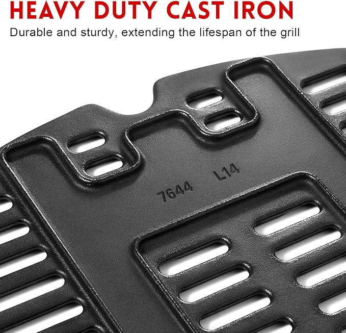 GGC 7644 7582 Grill Grates for Weber Q100 Q1000 Q120 Q1200 Q1400 Gas Grills - Image 4