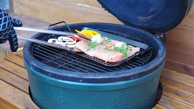 Grill Topper BBQ Grilling Matte Black Pan/Tray 5-Pcs Value Pack - Image 7