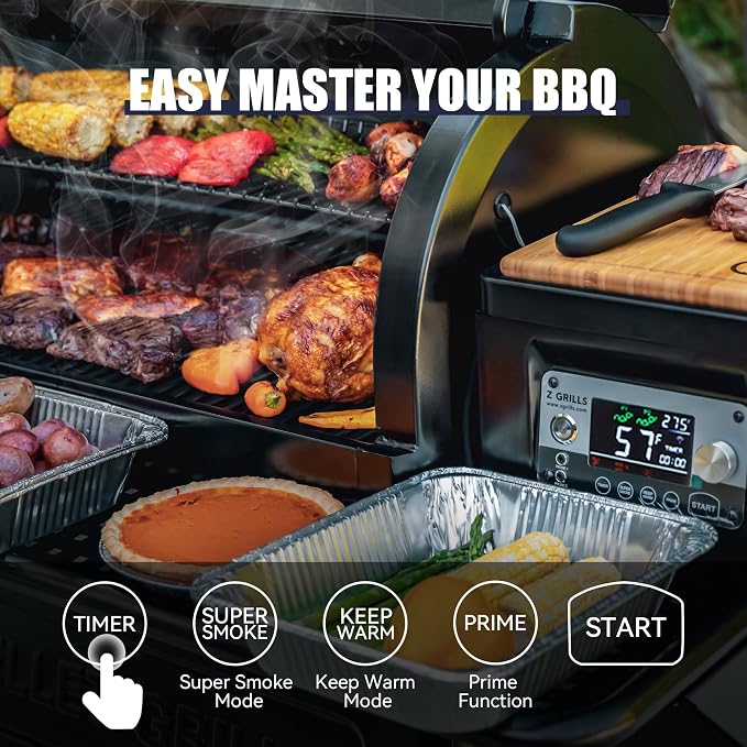 Z GRILLS 7052B Wood Pellet Grill and Smoker - Image 4