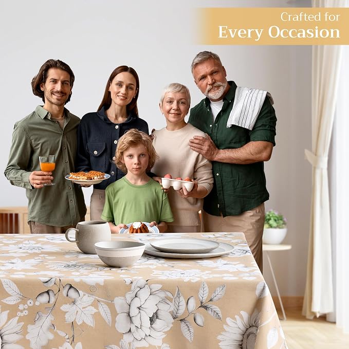 Maison d' Hermine Table Cloth Rectangle Table 100% Cotton 60 x 108 Inches Fall - Image 6