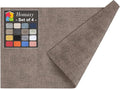 Homaxy Faux Leather Heat Resistant Placemats by Homaxy