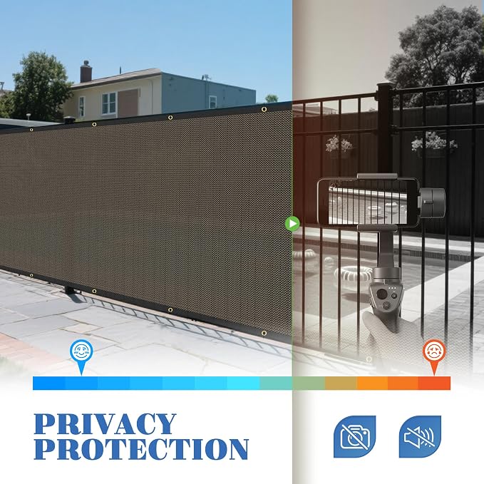 ECOOPTS 4'x208' Privacy Fence Screen Windscreen - Image 5