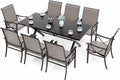 Kurapika 9-Piece Patio Dining Set, Patio Furniture Set by Kurapikafurniture