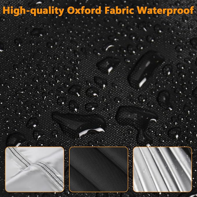 Outdoor Storage Deck Box Cover for Rubbermaid Cabinet, Waterproof Outdoor - Image 3