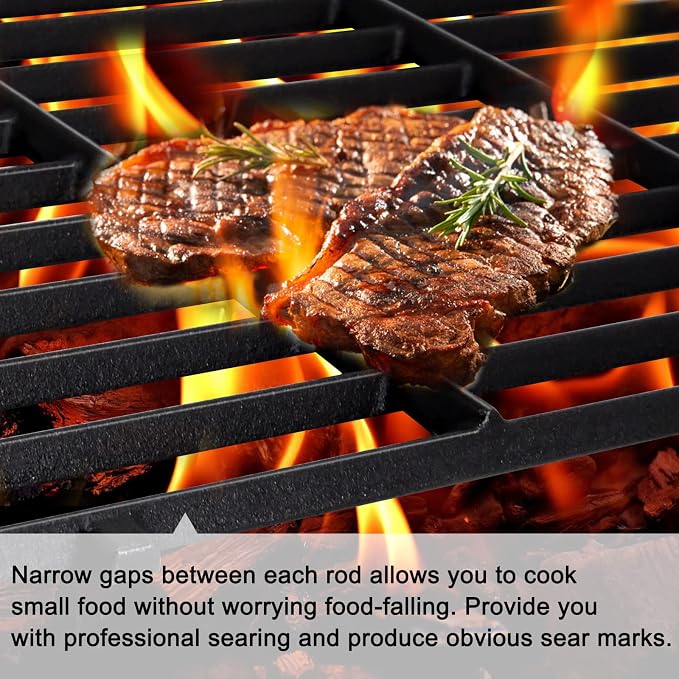 Adviace 19.5 Inch Cast Iron Grill Grates - Image 4