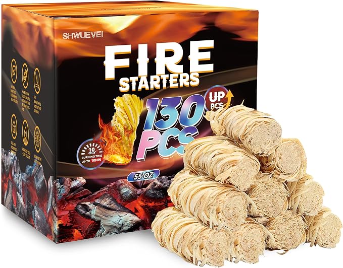 Shwuevei 130 pcs Fire Starter by Shwuevei