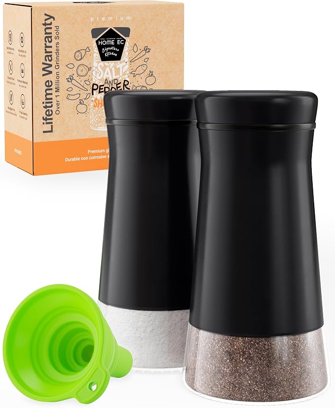 HOME EC Original Salt and Pepper Shakers Set by HOMEEC