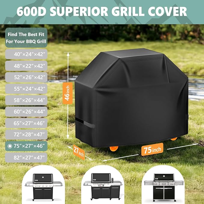 Grill Cover 75 Inch - Image 2