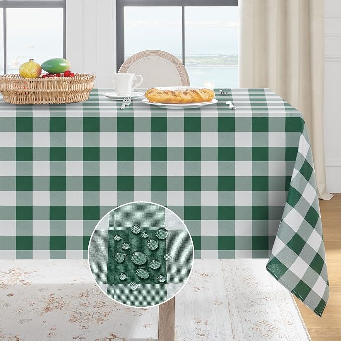 Softalker Spring Checkered Tablecloth Rectangle by Softalker