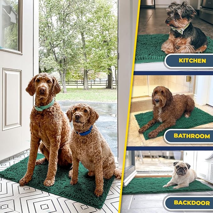 Muddy Mat® Shown on TV – Super Absorbent Microfiber Dog Door Mat - Image 6