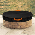 NEVERLAND Round Fire Pit Cover for In-Ground Fire Pits, 52-57 Inch Heavy Duty by Professionalcoversellers