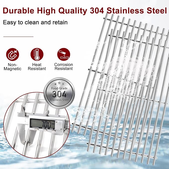 Hiorucet Grill Parts 7636 Flavorizer Bars 7638 Grates - Image 3