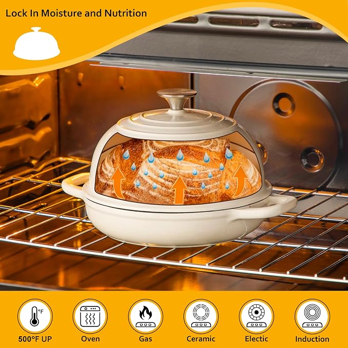 Velaze Enameled Cast Iron Dutch Oven - Image 3