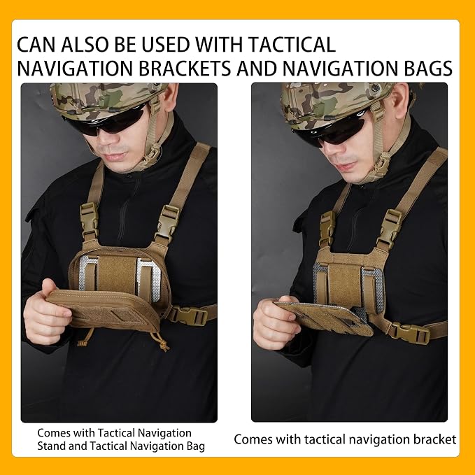Tactical Phone Holder Available in Full Size Plate Carrier Phone Mount Adjust - Image 6