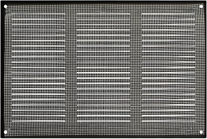 Repa Market 12x8 Inch Air Vent Cover/Anthracite Galvanized Steel Louvered Grill - Image 7