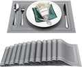 Placemats Set of 12, Heat and Stain Resistant Indoor/Outdoor Place mats by BxzanDya-LifeSmartMaker