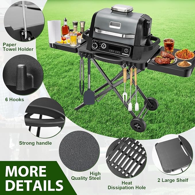 Portable Indoor Grill Table Stand - Image 3