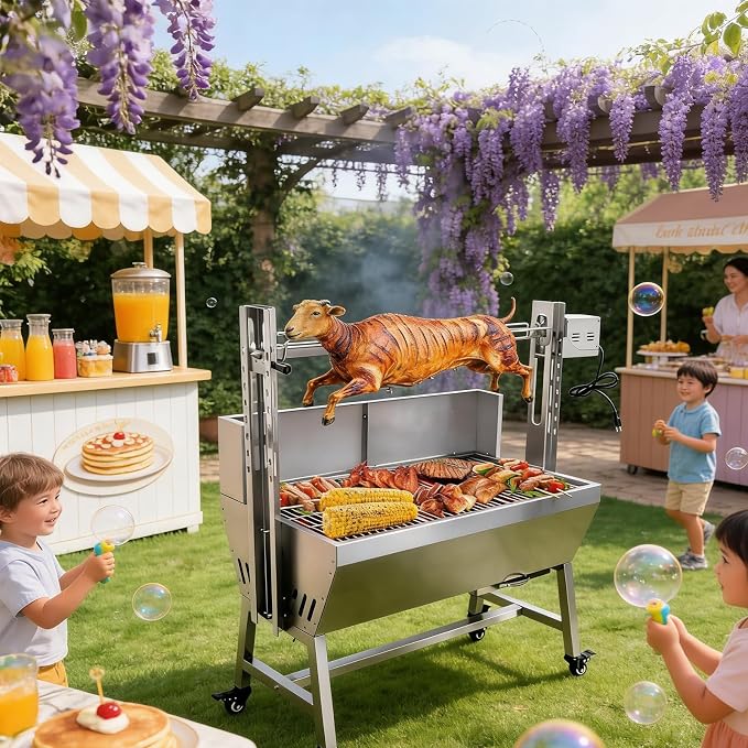 Electric Rotisserie Grill Kit - Image 8