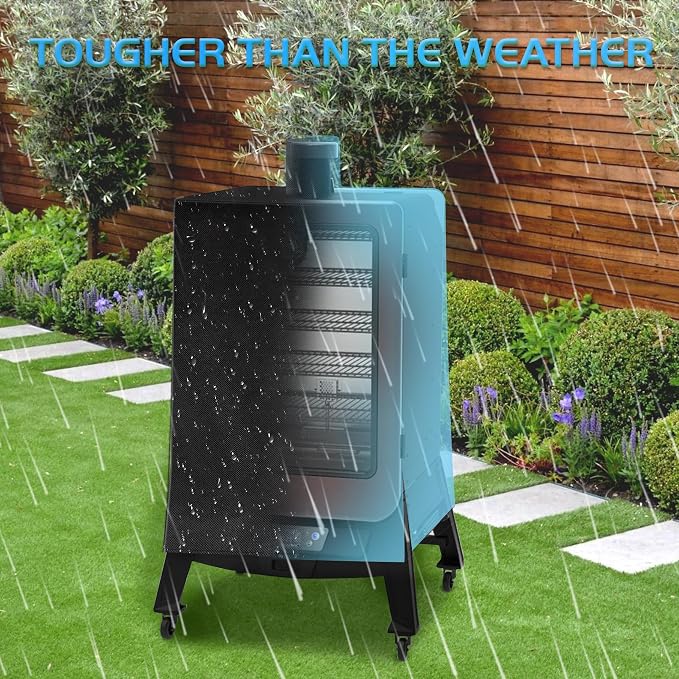 Vertical Smoker Cover for Pit Boss Wood Pellet 4/5-Series PBV4PS1 PBV5PW1 - Image 5