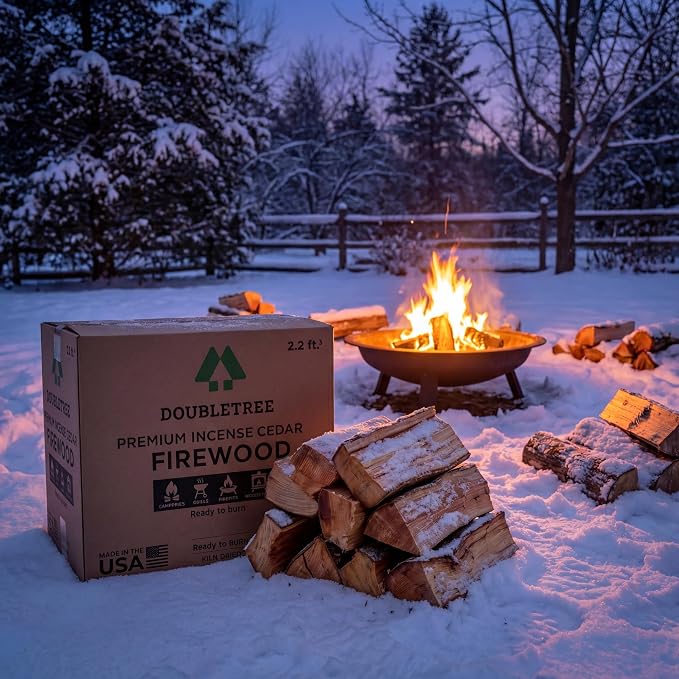 Double Tree - Kiln Dried Premium Incense Cedar Firewood - Image 2